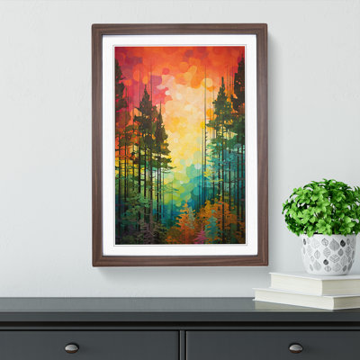 Single Picture Frame Print on Wood