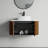 Vireo 34" Single Bathroom Vanity with Marble Top-1489987702-1489987682