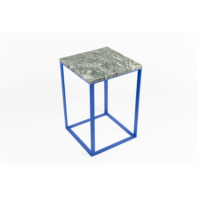 Jahyden Frame End Table, Blue