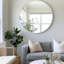Miroir ovale en métal-579248744-588288157