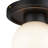 Brantry Glass Semi Flush Mount-1996645512