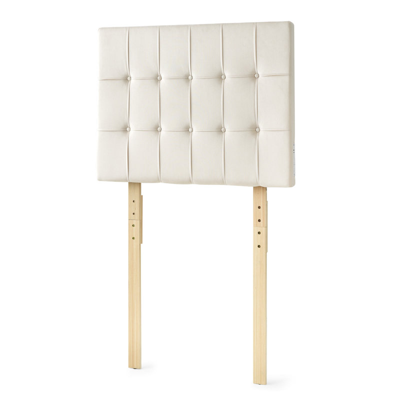 Tête de lit Tavira Allure® Outlet College - Ruban capitonné, Crème