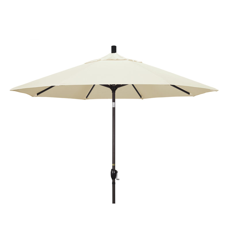 Parasol de marché 9 pi Ayomipo, Toile - Pacifica, Brun