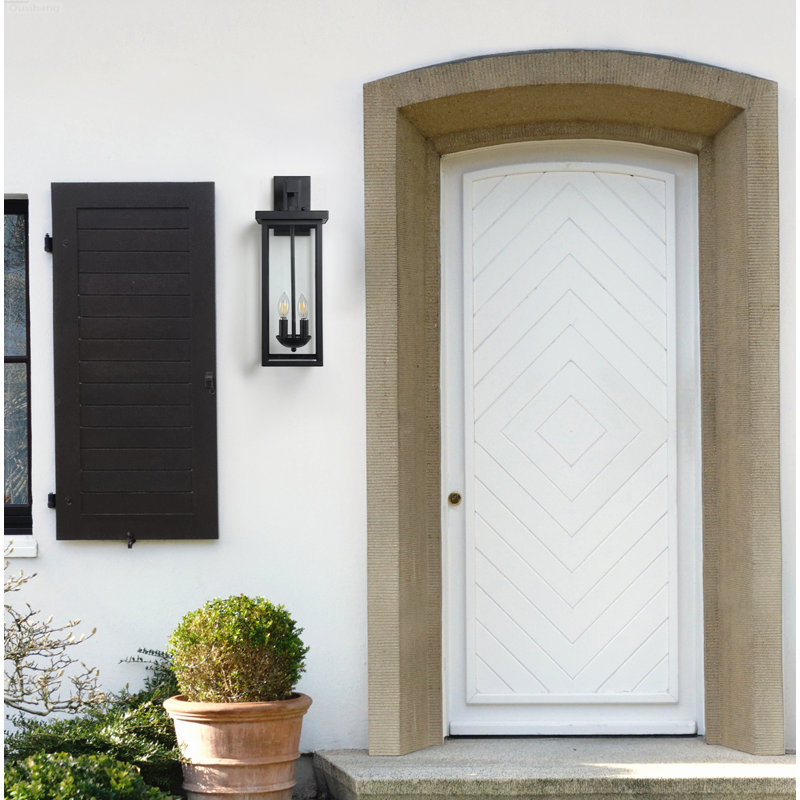 Lanterne murale d'extérieur moderne moderne 22 po, 1-Pack