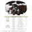 Black and white abstract design machine-washable polyester tablecloth-1191355719