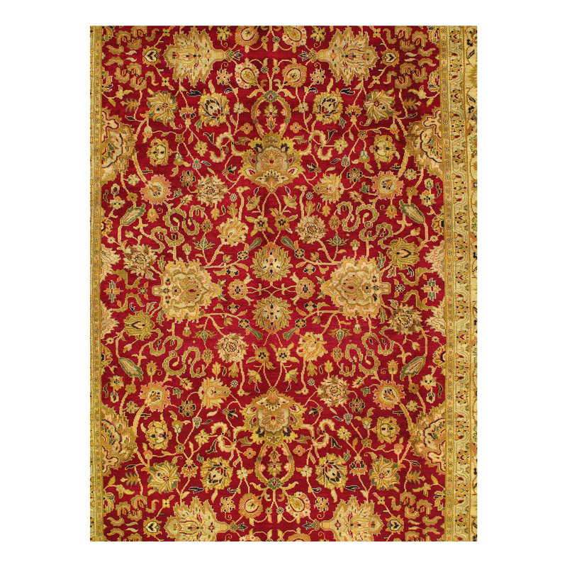 One-of-a-Kind Rectangle 8'9" X 11'11" Hand Knotted Area Rug