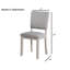 Chaise d'appoint 4Pc-606016382