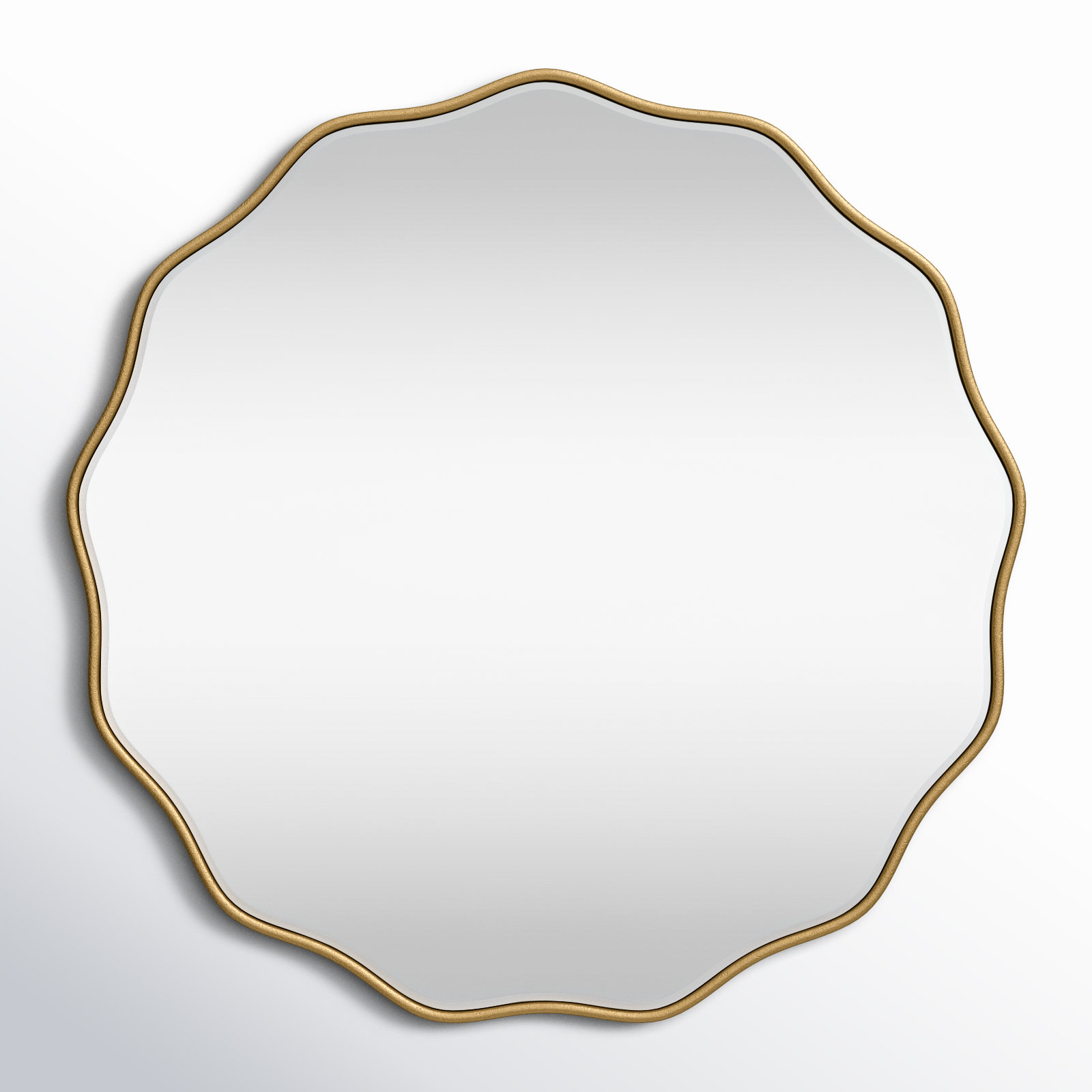 Joss & Main Francina Wavy Wall Mirror & Reviews | Wayfair
