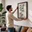 Bamboo Study Japandi - Framed Print-207115204-207115205