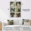 Janay - Ensemble de 6 reproductions d'art sur toile florales-1503888532-1503888533