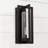 Metal and Glass Wall Light