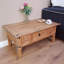 Palmea Solid Wood Four Leg Coffee Table with Storage-620110291