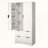 Modern Fluted Kitchen Pantry with Large Drawers and Spice Racks
