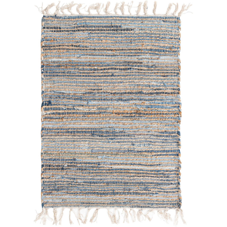 Holly-Rose Cotton Striped Indoor Rug