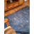 Hand Knotted Loom Wool Eco-Friendly Area Rugs - 3' x 5', Rectangle | Blue Color | Contemporary, High Pile Thick Handmade Anti Skid Area Rugs for Living Room, Bed Room-2110681574