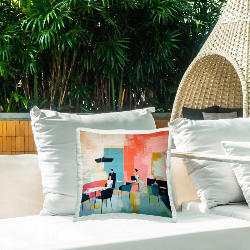 Outdoor Throw Pillow