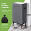 Tower Ozone Sensor Bin with Legs, Large 65L, Hands Free Opening, Carbon Filter-106208379