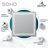 Soho 40"x30"x1" Bathroom LED Wall-Mount Mirror with Dimmer, Defogger, Touch Control, Backlit and Front-Lit-64182382