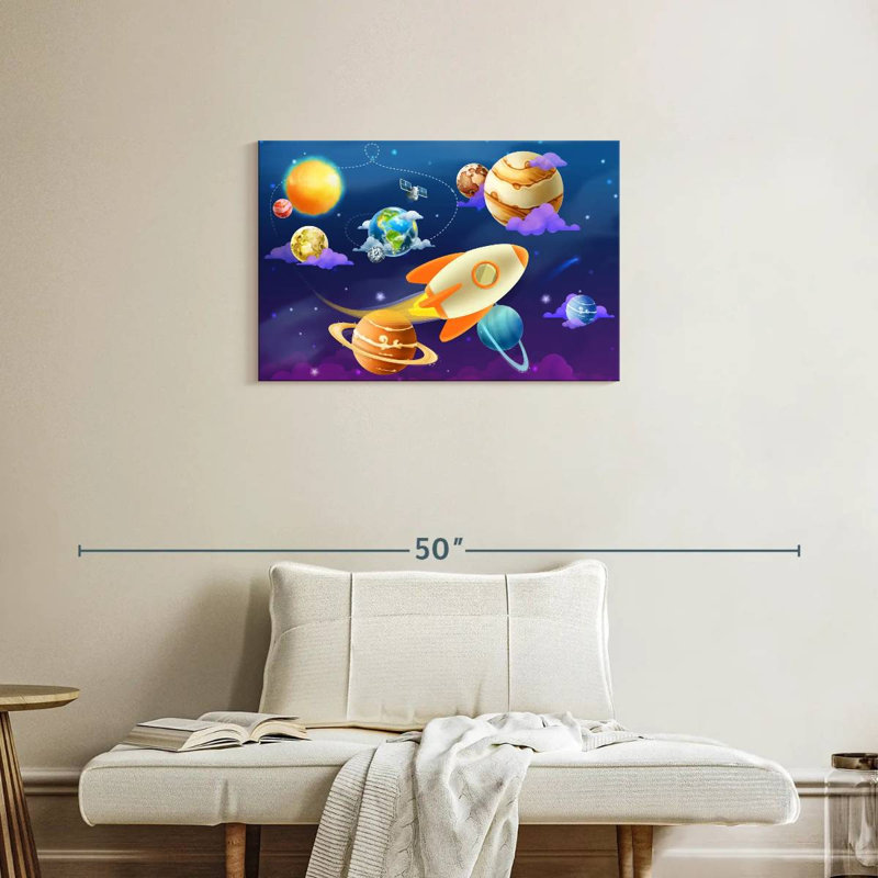 Ashelle Space Nursery, H 20 po x l 30 po