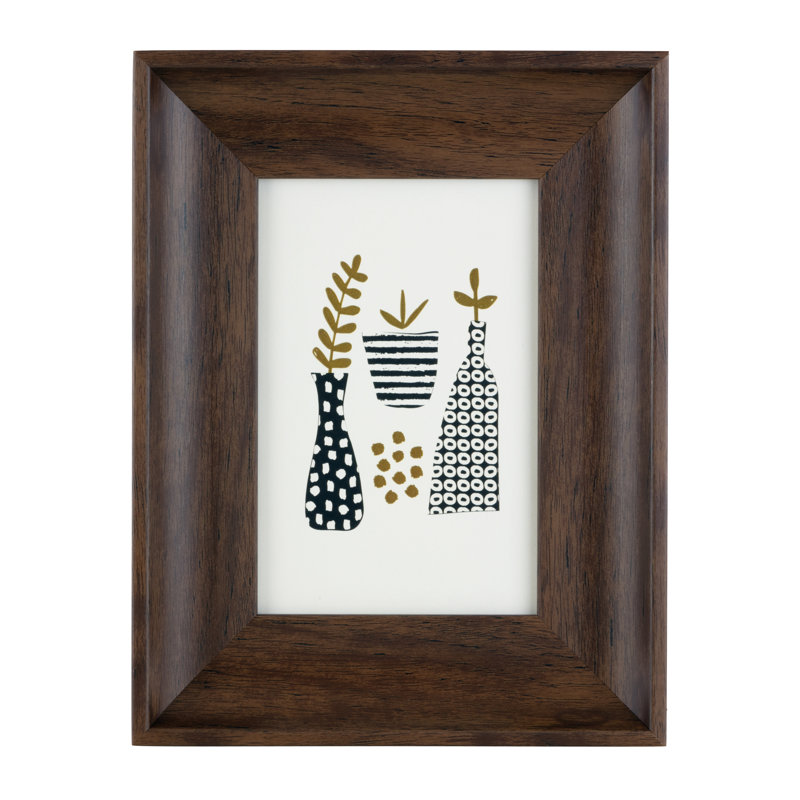 Cadre photo en bois Alonso, 4 po x 6 po