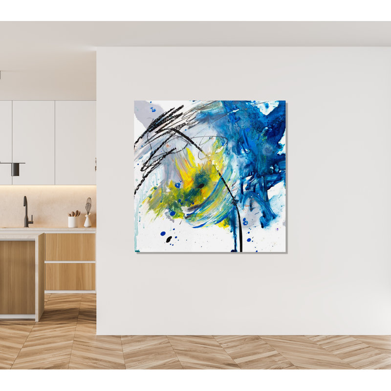 Fushite - Artist Enhanced Canvas Print, 36" H x 36" W x 1.5" D, Unframed