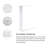 Shinco White 400cm(157.5") Waterproof Portable Ac Window Seal And Tumble Dryer Compatible With Medium Or Large Casement Crank Window And Tilting Window-air Exchange Guards With Zip And Hook And Loop