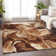 Premium Machine Washable Prisco Paprika Rug