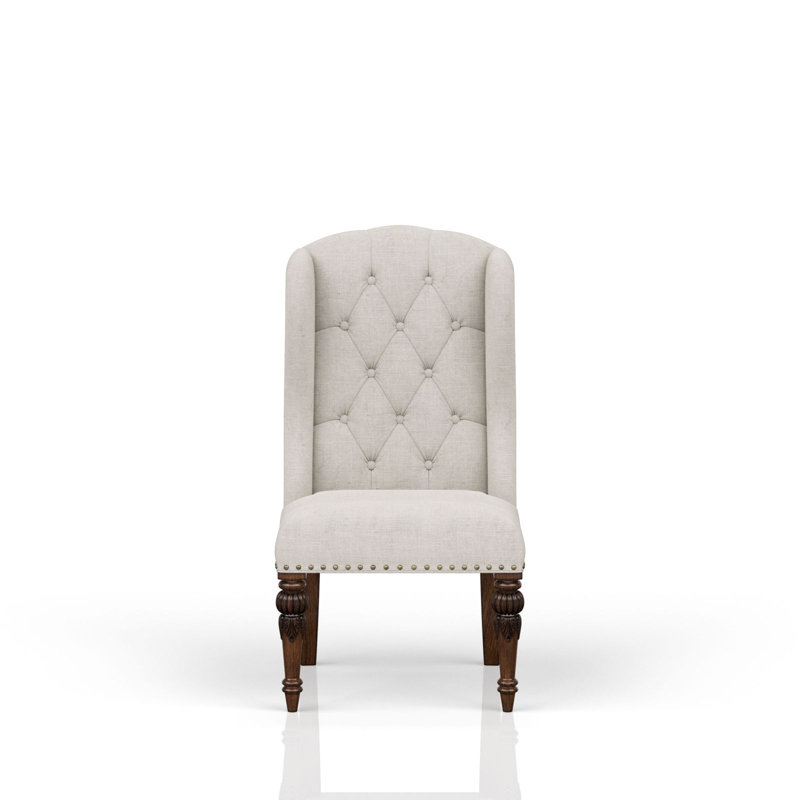 Fauteuil à oreilles rembourré