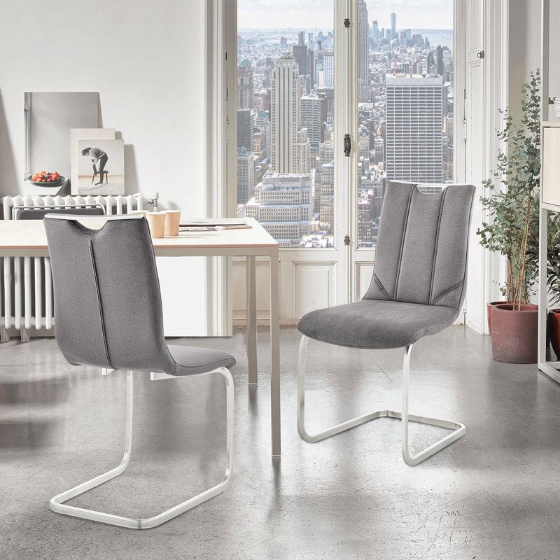 Chaise d'appoint en acier Kellam