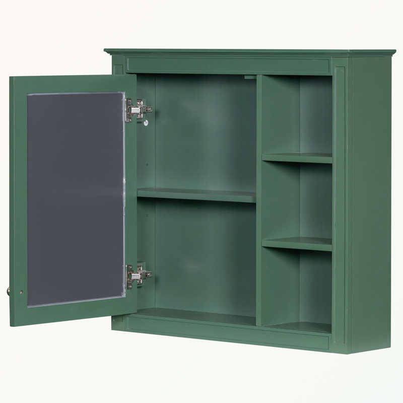 Svensen 30'' Single Bathroom Vanity with Top, Green