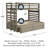 Huseman Kids Twin Over Full Bunk Bed with Drawers-2029474417