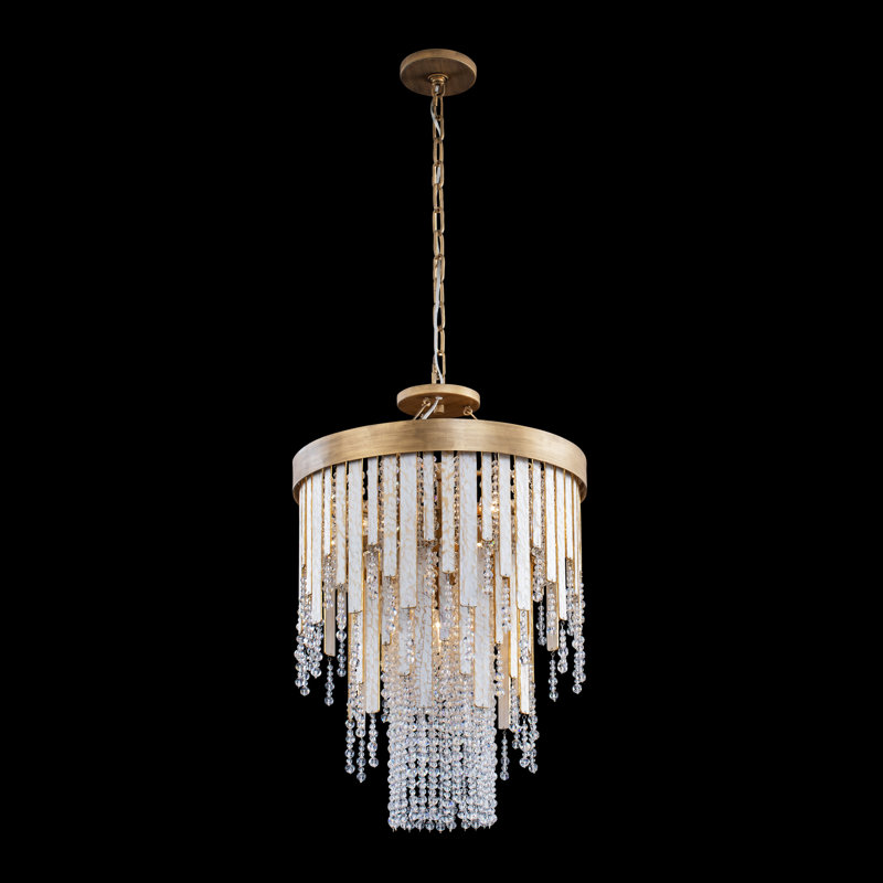 Lafayette Chandelier - Havana Gold - 18"W X 29.25"H