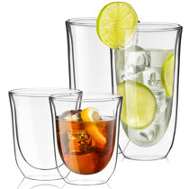 Floral Double Old Fashioned Glass Set of 6 (DOF) Drinking Glasses 13.5oz  Made From Premium Borosilic…See more Floral Double Old Fashioned Glass Set  of