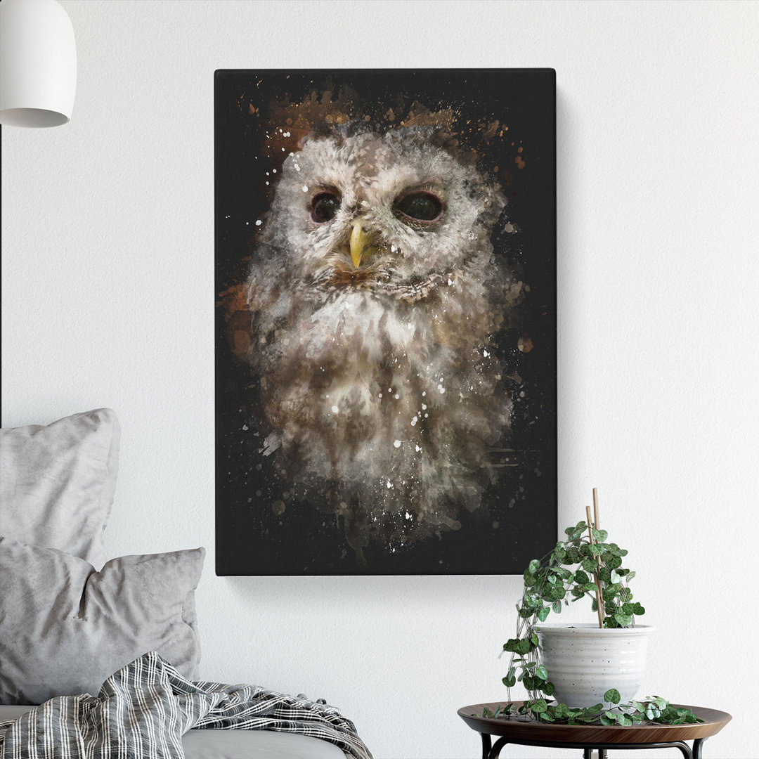 Tawny Owl Vol.1 - Wrapped Canvas Print