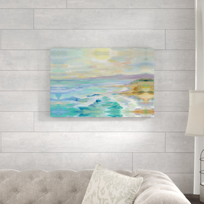 Dunes au bord de la mer par Silvia Vassileva - peinture sur toile