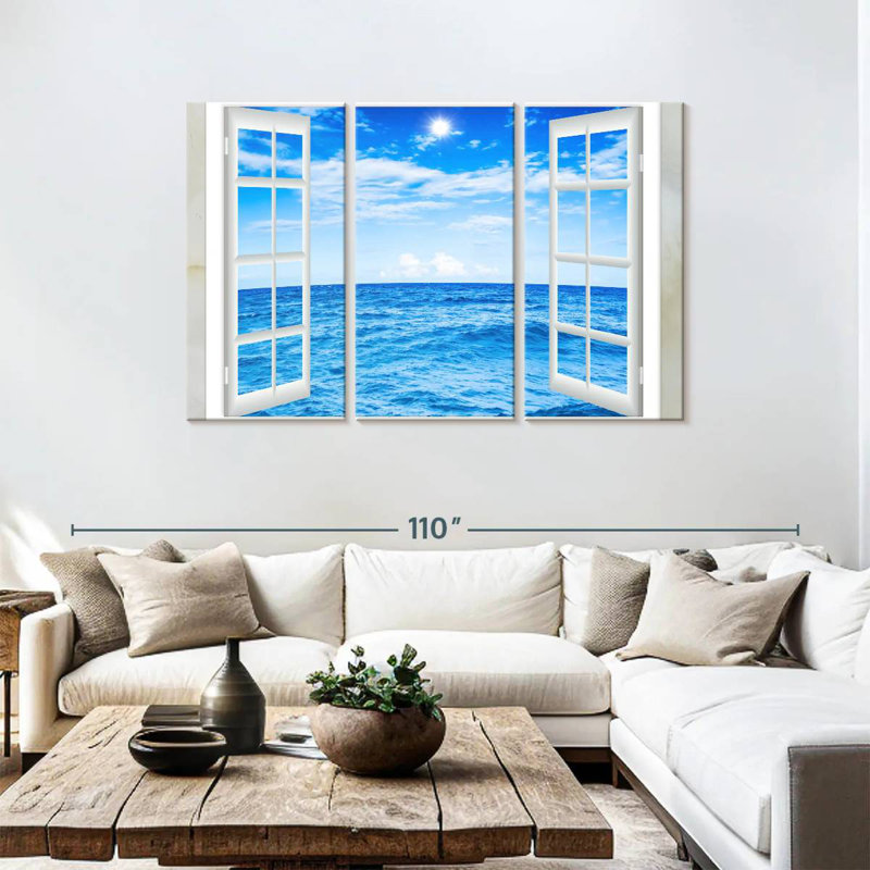 Gillard Ocean Window, 48" H x 74" W