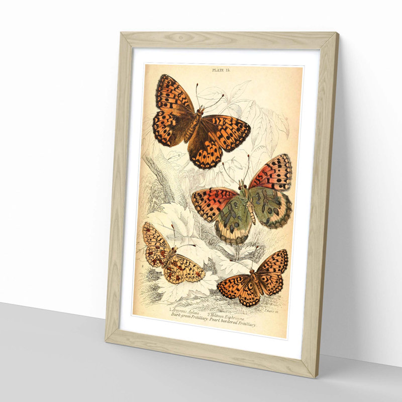 Single Picture Frame Painting, Oak