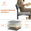 Tabourets de comptoir en tissu avec repose-pieds réglables-711892164-711892187-711892184