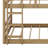 Triple-Tier Bunk Bed Featuring Two Built-In Ladders, Full-Perimeter Guardrails, And Modular Disassembly-503661739
