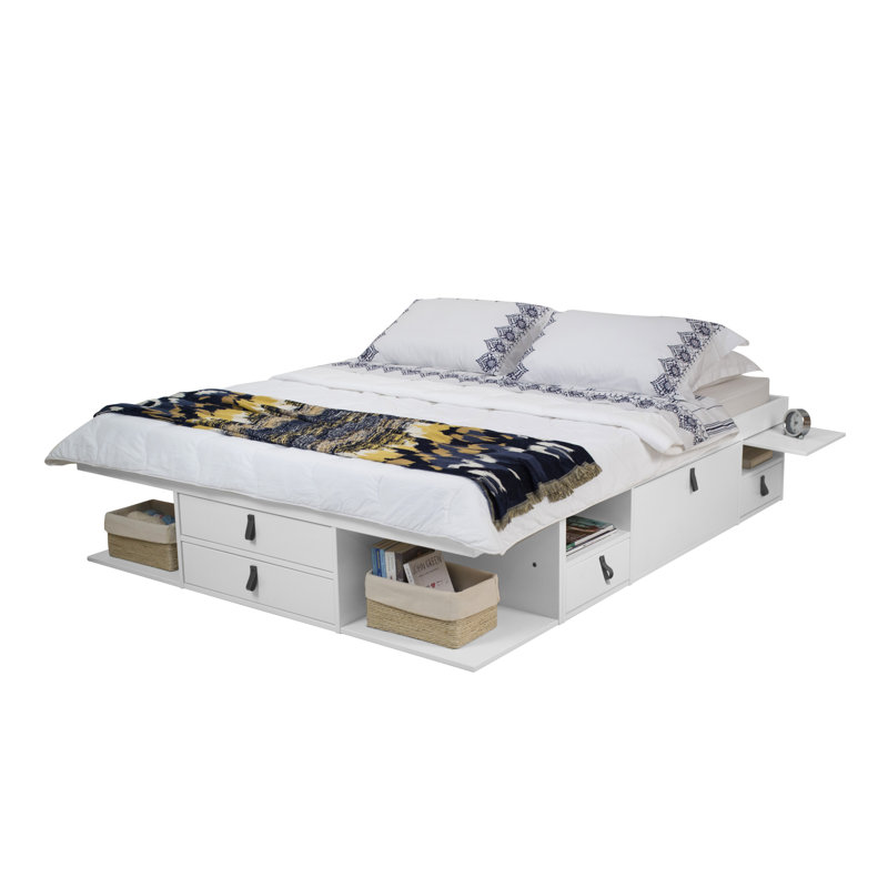Bed Lawrenceville, White, Super King (6')
