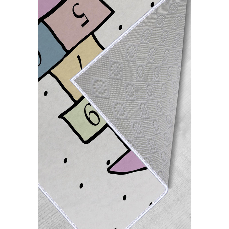Luxurious Woven Carpet, 3D Digital Printed, 4.0 x 5.9 ft | 100% Polyester, Antibacterial & Non-Slip Underside | Pile Height: 0.3 in, Top Pile Weight: 4.9 oz | Machine Washable, Perfect for Living Room & Bedroom Decor