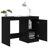 Desk Computer Desk Office Desk Workstation with Shelves Engineered Wood-1753815812