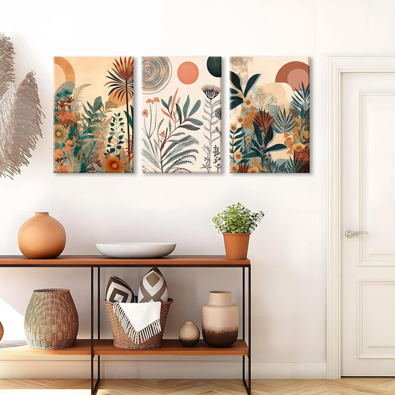 3 Piece Wrapped Canvas Print