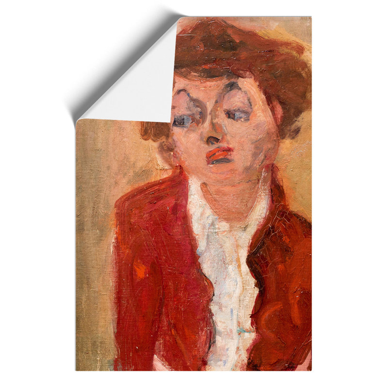 Mloda Angielka by Chaim Soutine - Frameless Print, 42cm H x 30cm W x 0.1cm D