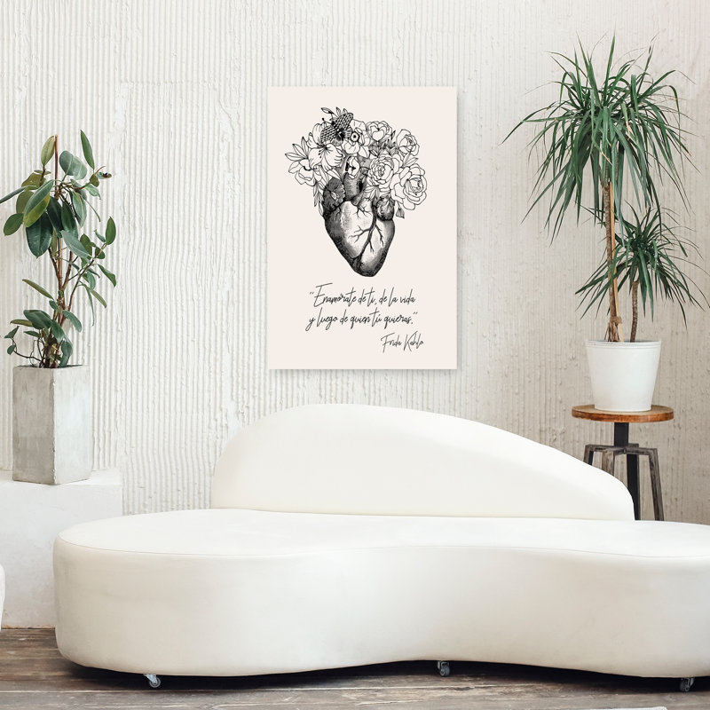 Art contemporain contemporain moderne romantique, H 36 po x l 24 po
