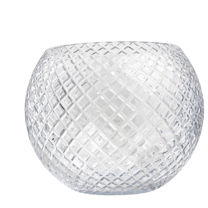 Nedlands Handmade Crystal Table Vase, 24" H x 28" W x 28" D