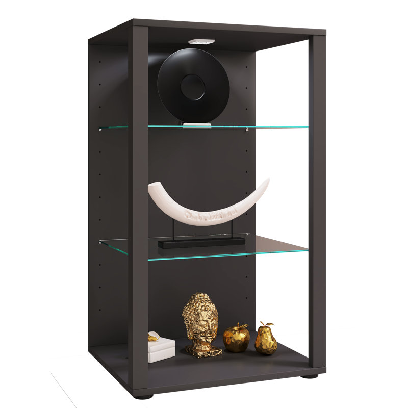 Palmyre Display Cabinet, Anthracite