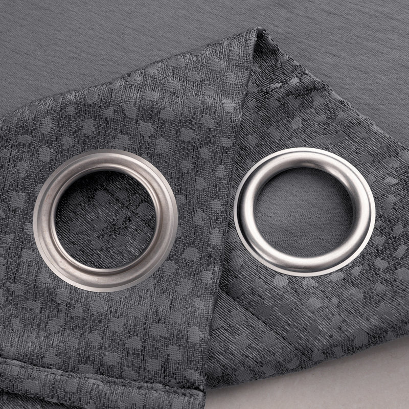 Rideau de fenêtre Kira, Gris anthracite