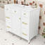 Ensemble de meuble-lavabo simple en bois avec comptoir d'évier Tamera-1317118186