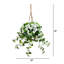 28 po Géranium artificiel résistant aux rayons UV dans un panier suspendu (intérieur / extérieur)-124156860
